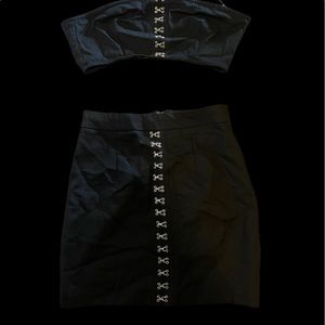 A Two piece black set